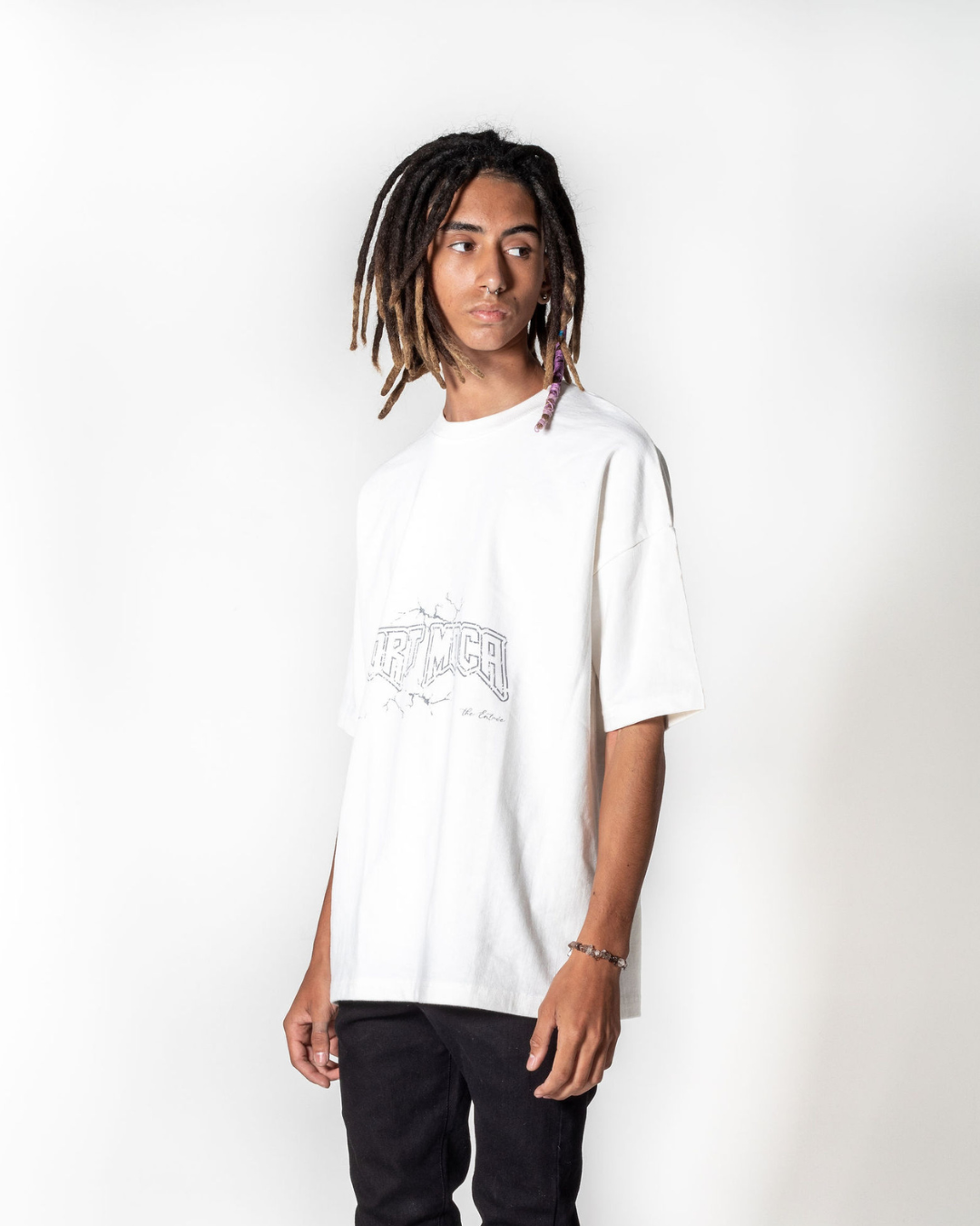 THE ENTRÉE GRAPHIC TEE : IVORY