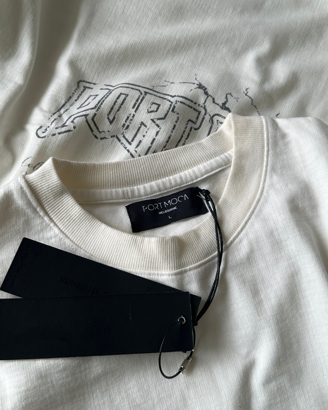THE ENTRÉE GRAPHIC TEE : IVORY
