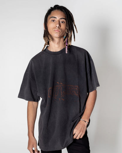 THE ENTRÉE GRAPHIC TEE : FADED BLACK